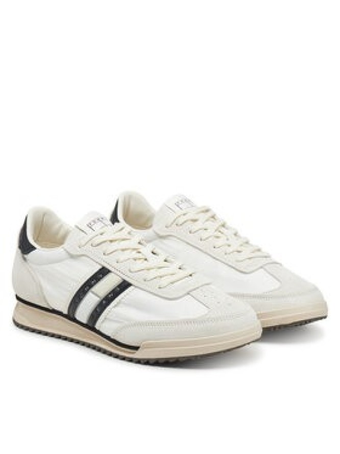 Tommy Jeans Sneakersy Tjm Retro Runner Cleated EM0EM01527 Biały