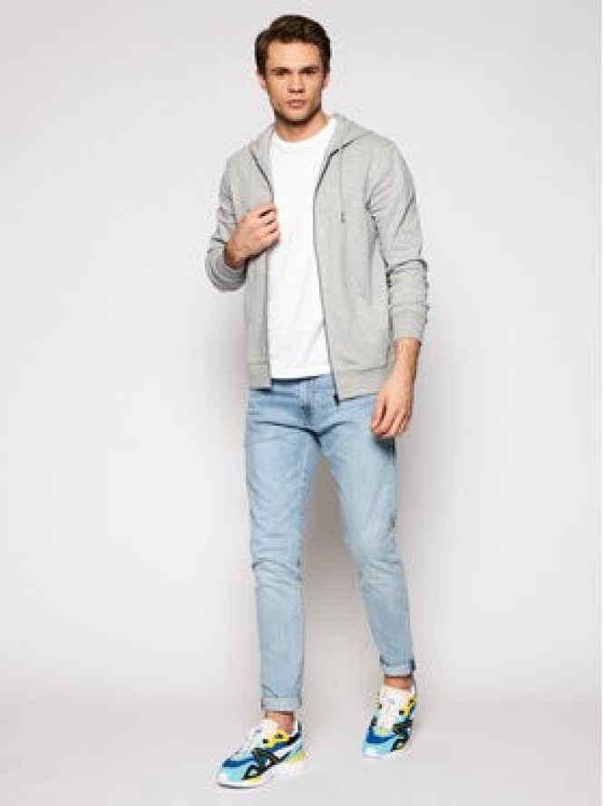 Jack&Jones Bluza Basic 12181901 Szary Regular Fit