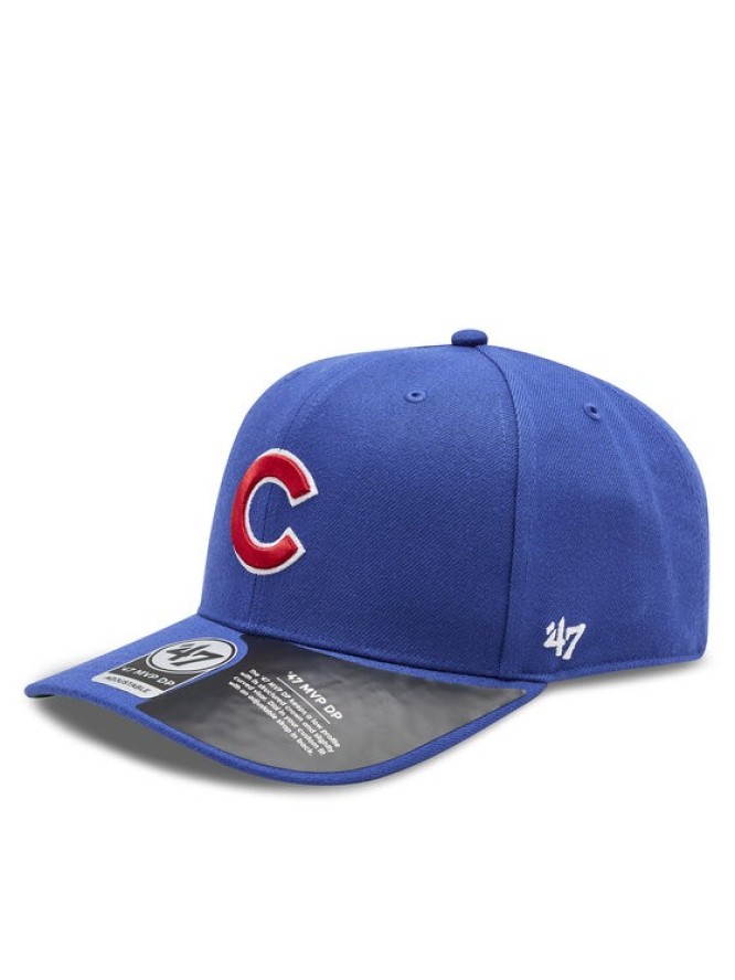 47 Brand Czapka z daszkiem Low Profile Cap - ZONE Chicago Cubs CLZOE05WBP Niebieski