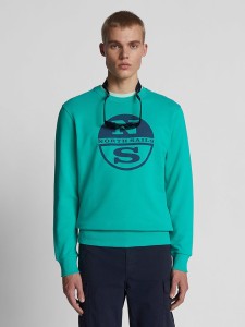 North Sails Bluza w kolorze turkusowym rozmiar: L