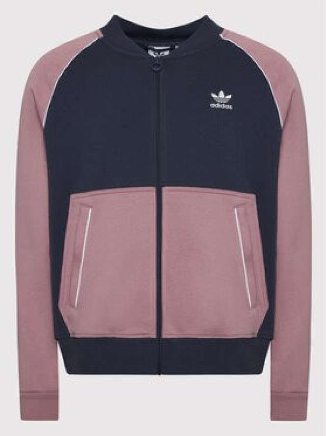 adidas Bluza Sst Fleece Track HC2081 Granatowy Regular Fit