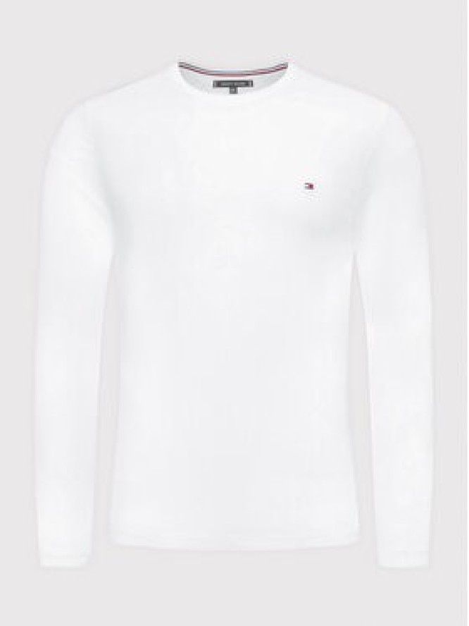 Tommy Hilfiger Longsleeve MW0MW10804 Biały Slim Fit