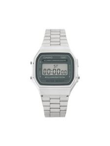 Casio Zegarek A168WA-3AYES Srebrny