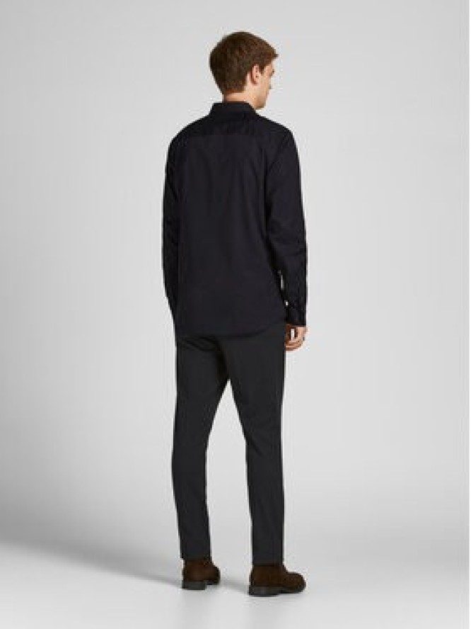 Jack&Jones Koszula 12201905 Czarny Slim Fit