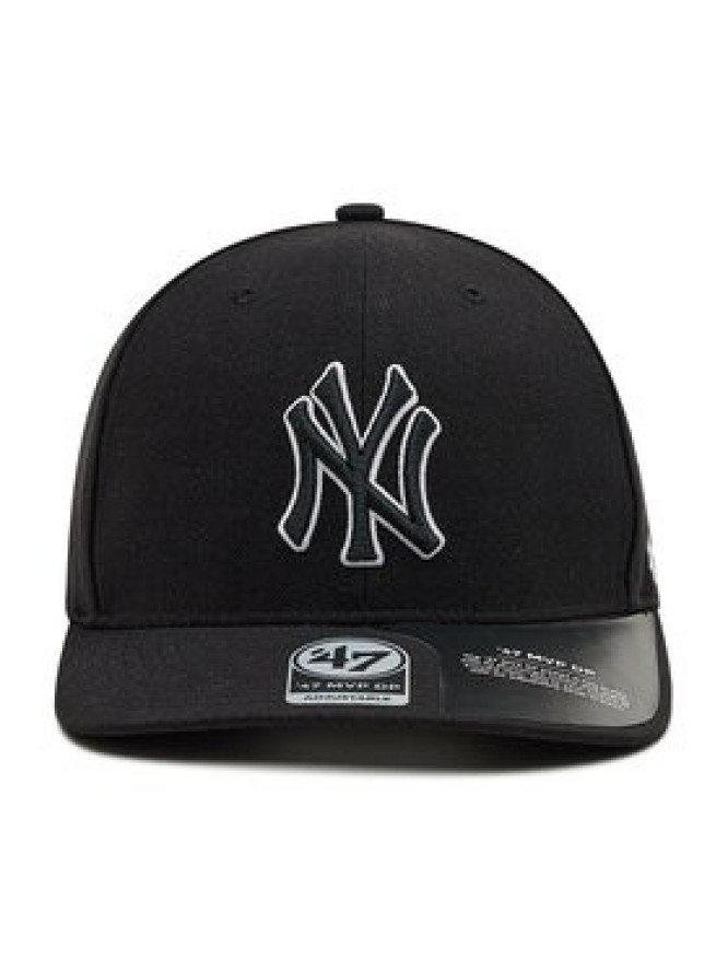 47 Brand Czapka z daszkiem New York Yankees Cold Zone '47 B-CLZOE17WBP-BKB Czarny