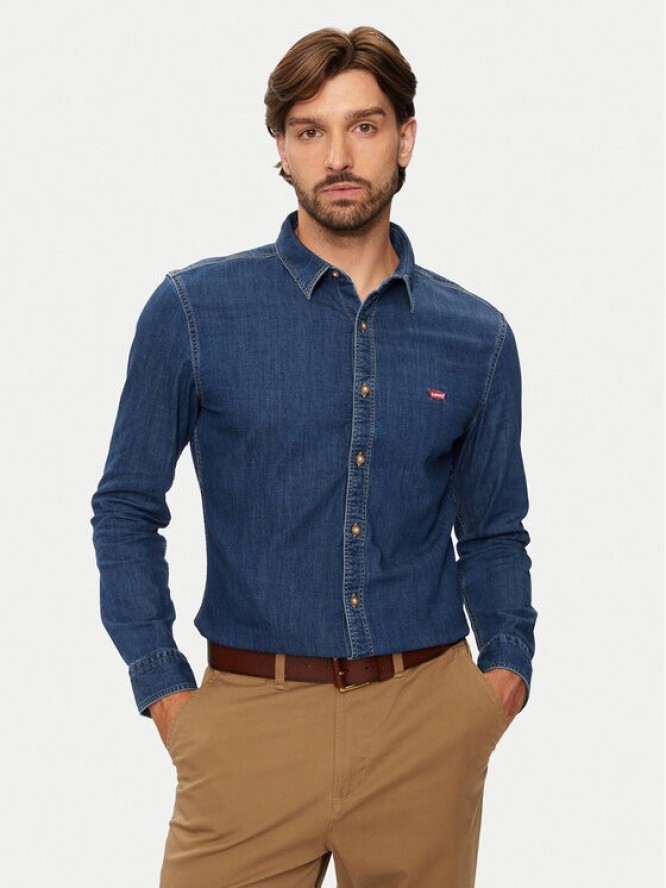 Levi's® Koszula jeansowa Battery Housemark 86625-0052 Niebieski Slim Fit