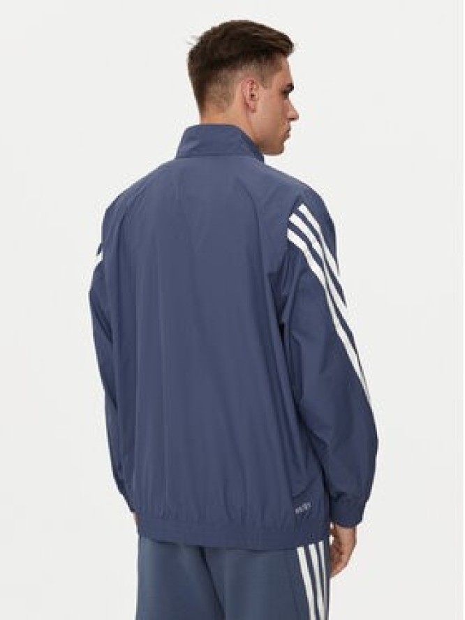 adidas Bluza Future Icons 3-Stripes IR9237 Niebieski Loose Fit