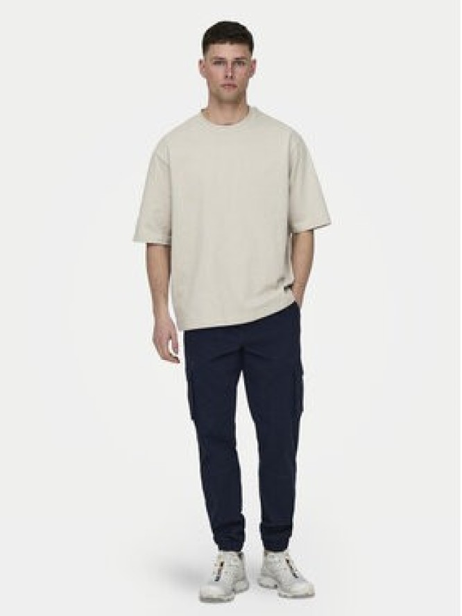 Only & Sons T-Shirt 22028766 Szary Relaxed Fit