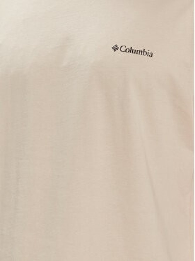 Columbia T-Shirt Basic Logo 1680053 Beżowy Regular Fit