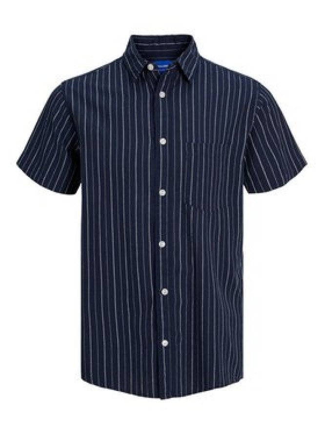 Jack&Jones Koszula Tulum 12234699 Granatowy Relaxed Fit