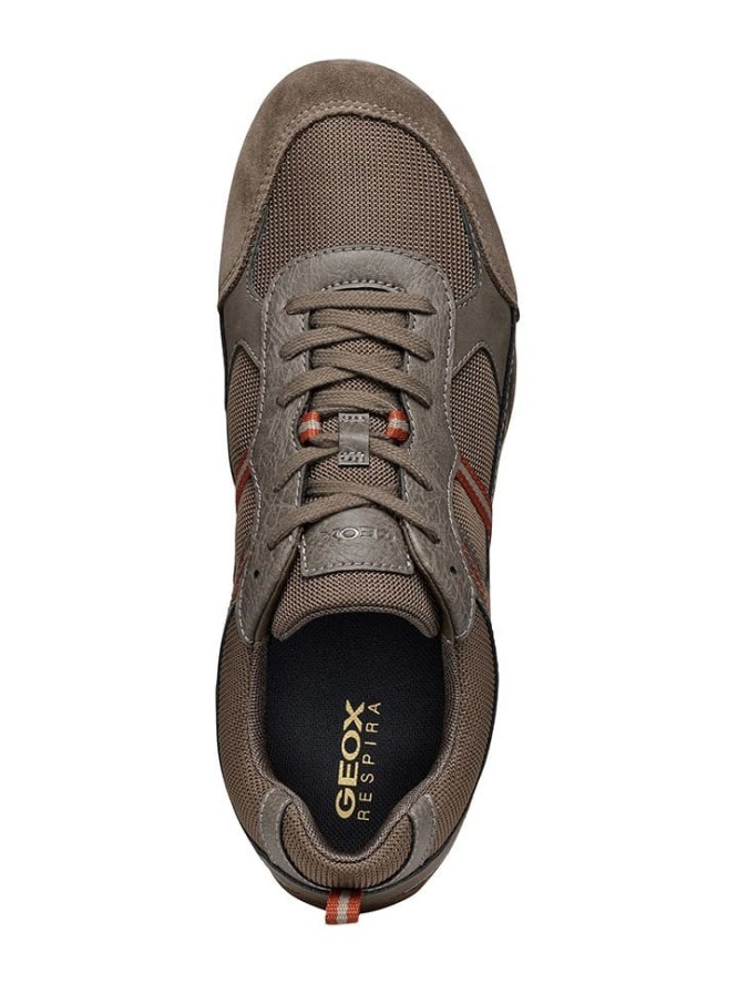 Geox Sneakersy "Ravex" w kolorze brązowym rozmiar: 45