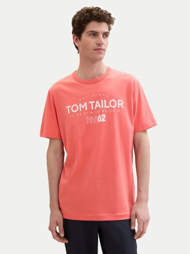 Tom Tailor T-Shirt 1041871 Czerwony Regular Fit