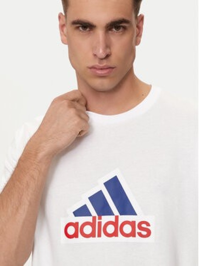 adidas T-Shirt Future Icons Badge of Sport IS3234 Biały Loose Fit