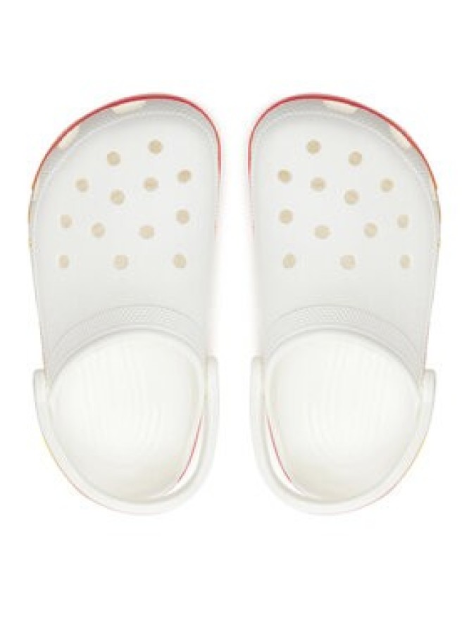 Crocs Klapki Classic Reflector Clog 210732 Biały