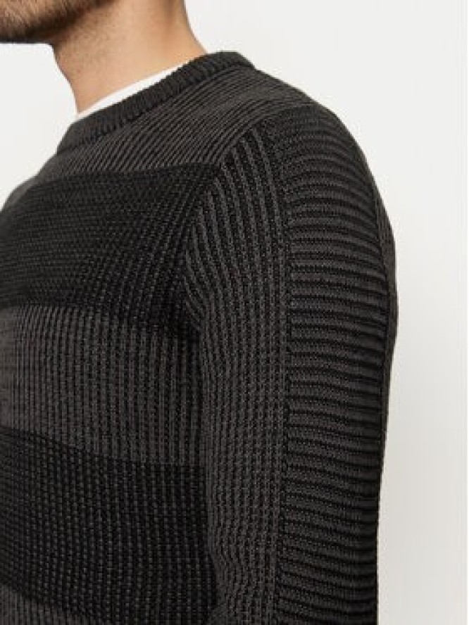 Jack&Jones Sweter Hugo 12258607 Czarny Regular Fit