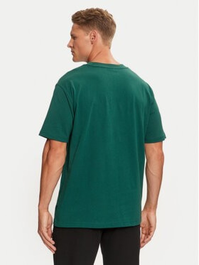 New Balance T-Shirt MT43556 Zielony Regular Fit