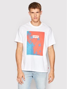 Levi's® T-Shirt 16143-0012 Biały Relaxed Fit