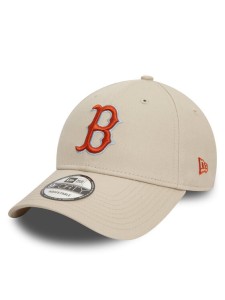 New Era Czapka z daszkiem Mlb Patch 940 Red Sox 60503511 Beżowy