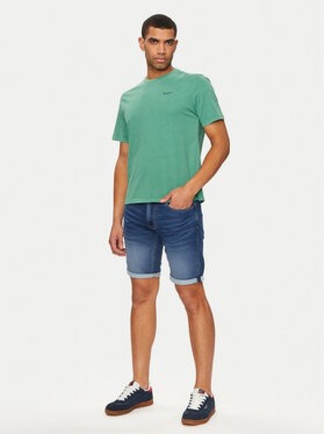 Pepe Jeans Szorty jeansowe Slim Gymdigo Short PM801075HU2 Niebieski Slim Fit