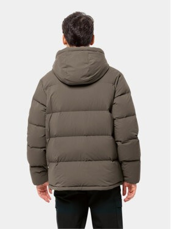 Jack Wolfskin Kurtka puchowa Roemertor 1207421 Brązowy Regular Fit