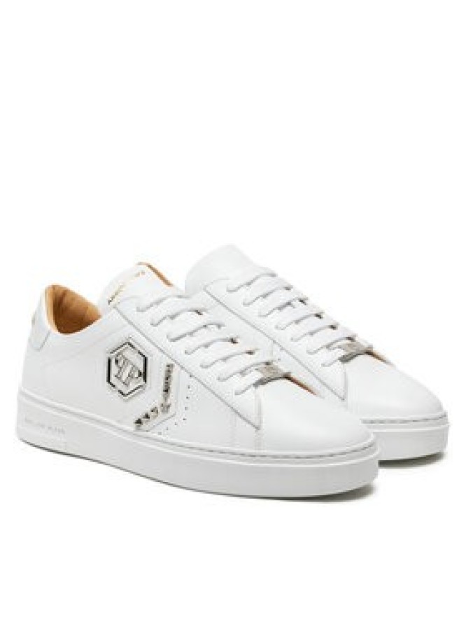 PHILIPP PLEIN Sneakersy FADS MSC3997 PLE005N Biały