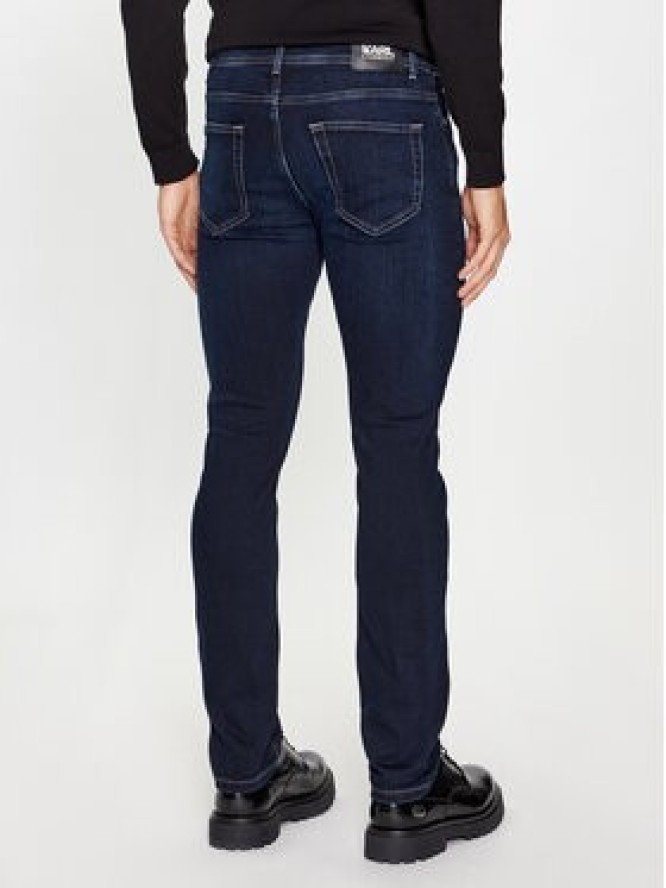 KARL LAGERFELD Jeansy 265840 500830 Granatowy Slim Fit