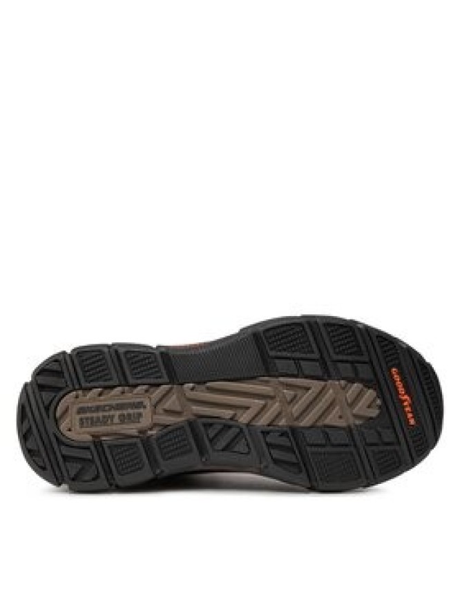 Skechers Trzewiki Respected Boswell 204454/CDB Brązowy