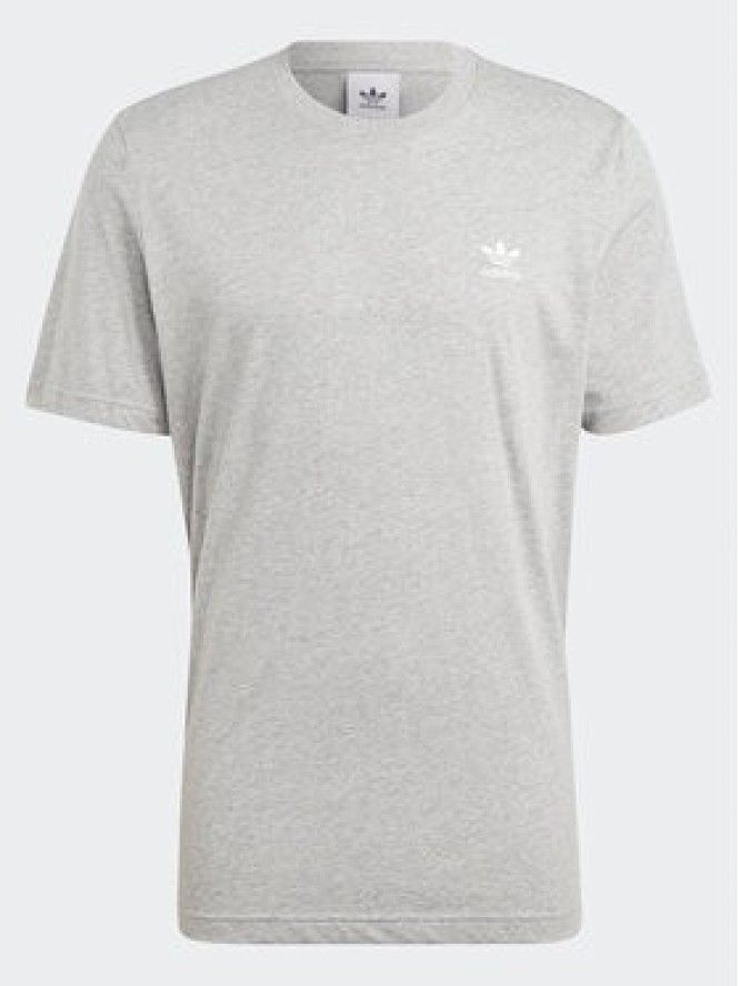 adidas T-Shirt Trefoil Essentials A4865 Szary Regular Fit