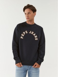 Pepe Jeans Bluza Westend Sweat PM582524 Granatowy Regular Fit