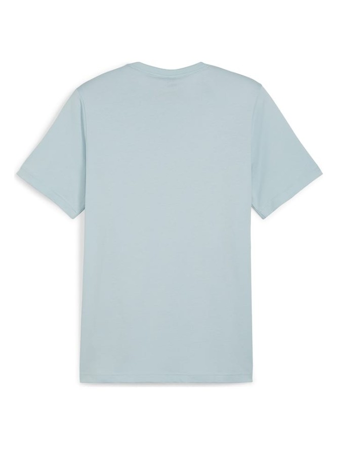 Puma Koszulka "ESS+ 2" w kolorze turkusowym rozmiar: L
