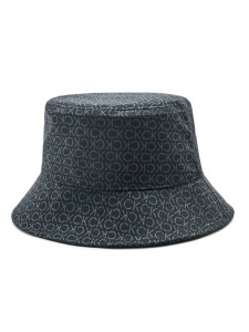 Calvin Klein Kapelusz Elevated Patch Bucket Mono K50K510484 Czarny