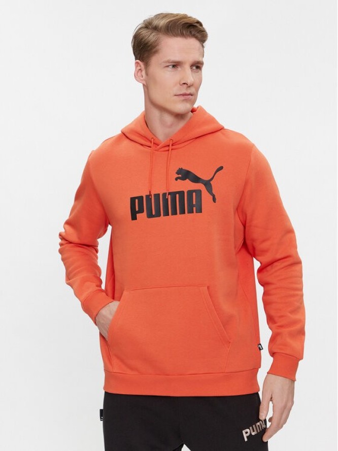 Puma Bluza Ess 586687 Pomarańczowy Regular Fit