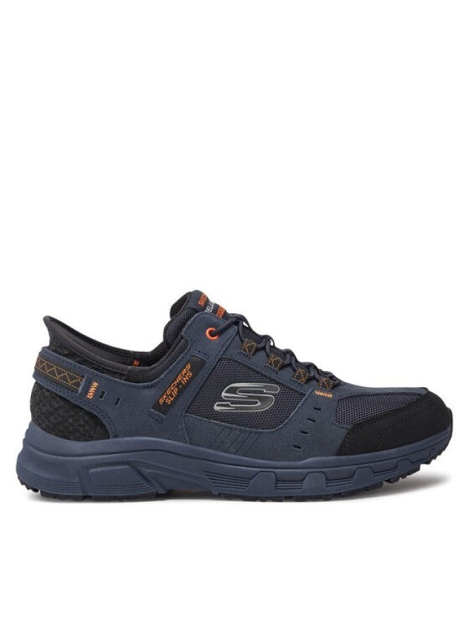 Skechers Sneakersy Oak Canyon 237450 Granatowy