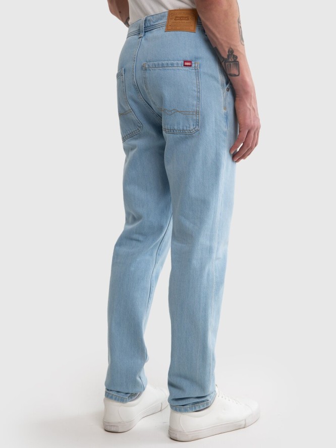 Jeansy męskie z prostą nogawką linii Authentic Workwear Trousers 253