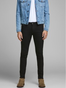 Jack&Jones Jeansy Liam 12109952 Czarny Skinny Fit