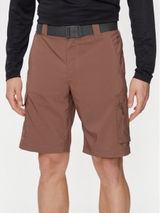 Columbia Szorty materiałowe Silver Ridge™ Utility Cargo Short 2030744 Brązowy Regular Fit