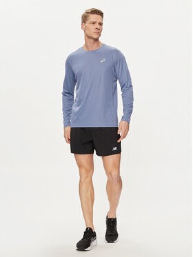 Asics Longsleeve Core 2011C340 Niebieski Regular Fit