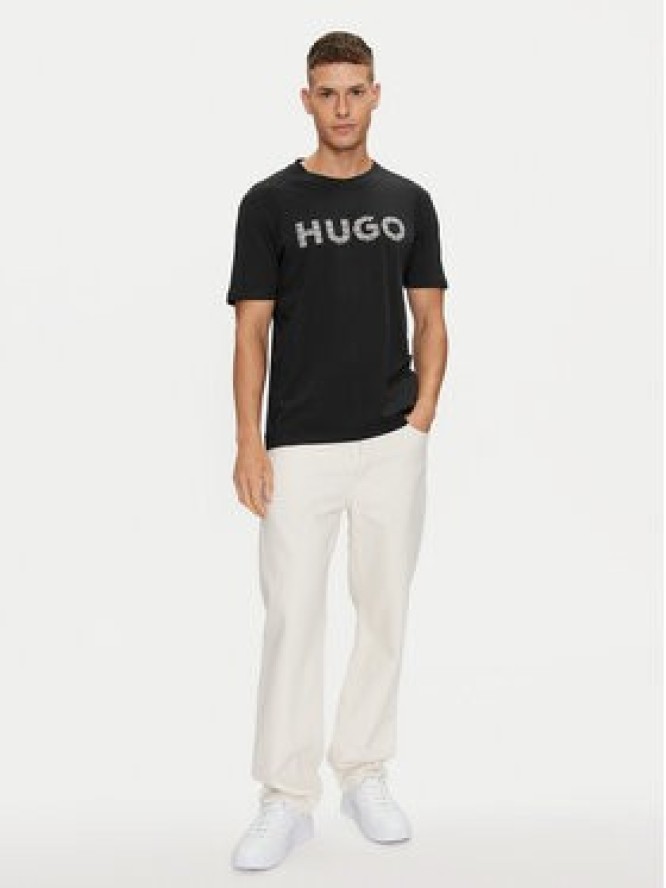 Hugo T-Shirt Dulivio_U243 50519724 Czarny Regular Fit