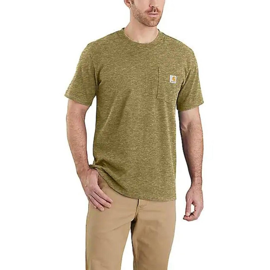 Koszulka sportowa męska T-shirt Carhartt Heavyweight Pocket K87