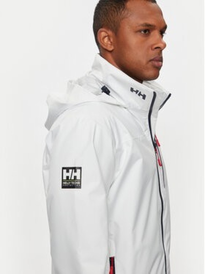 Helly Hansen Kurtka żeglarska Crew Hooded Jacket 2.0 34443 Biały Regular Fit