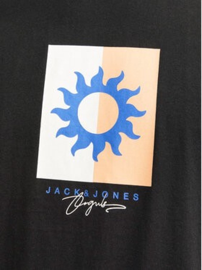 Jack&Jones T-Shirt Jormarbella 12255569 Czarny Relaxed Fit