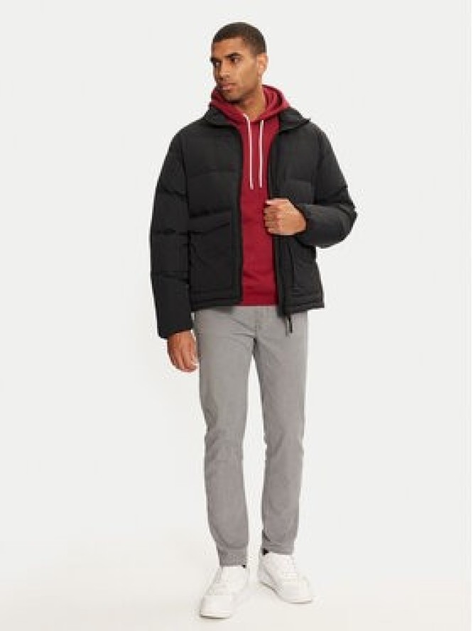 Jack Wolfskin Kurtka puchowa Nordlicht A60040 Czarny Regular Fit