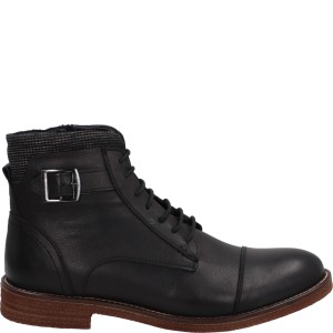 BOTKI MĘSKIE 6560 LEATH BLACK