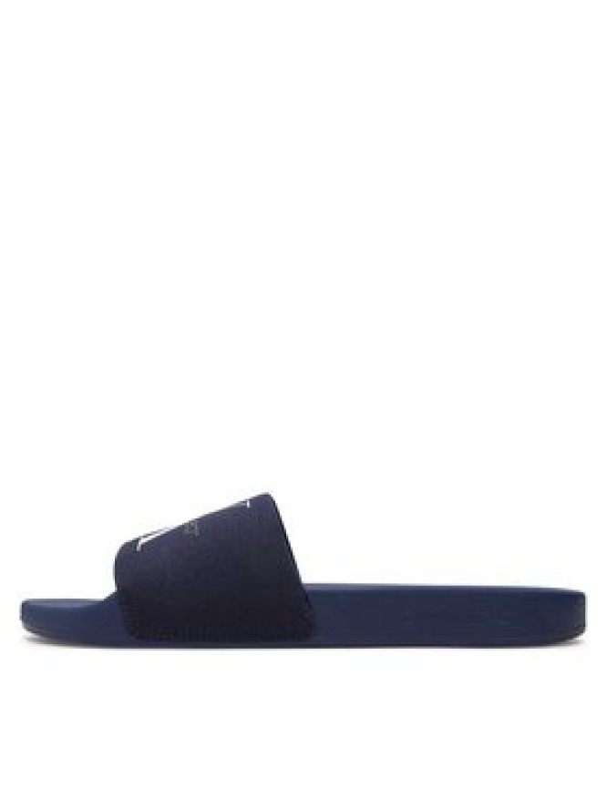 Calvin Klein Jeans Klapki Slide Monogram Co YM0YM00061 Granatowy