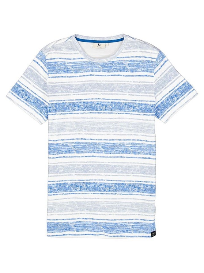 Garcia Koszulka w kolorze błękitno-szarym rozmiar: S