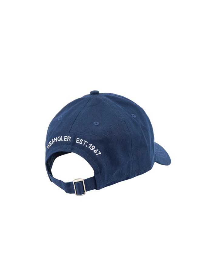 WRANGLER LOGO CAP MĘSKA CZAPKA Z DASZKIEM LOGO NAVY 112350674