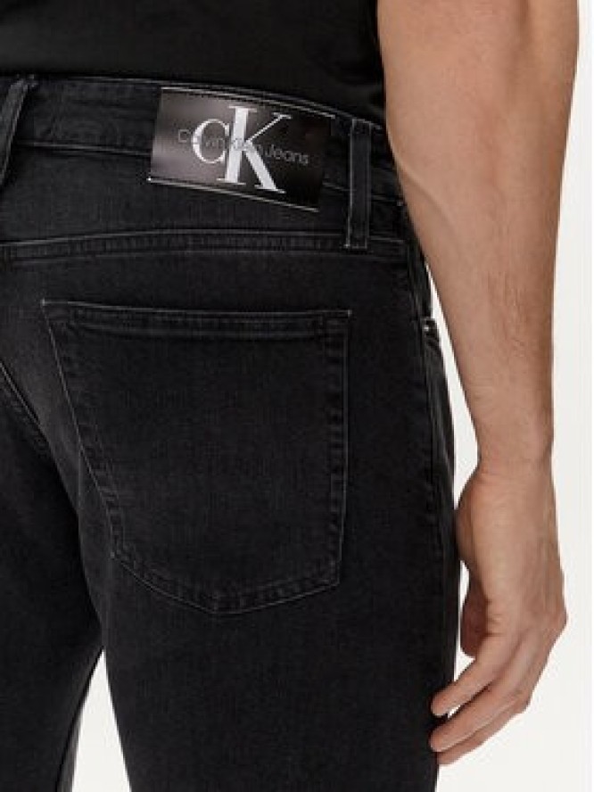 Calvin Klein Jeans Jeansy J30J324851 Czarny Slim Fit