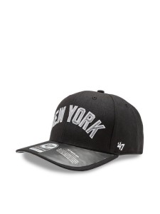 47 Brand Czapka z daszkiem MLB New York Yankees Replica Script 47 MVP DP B-REPSP17WBP-BKB Czarny