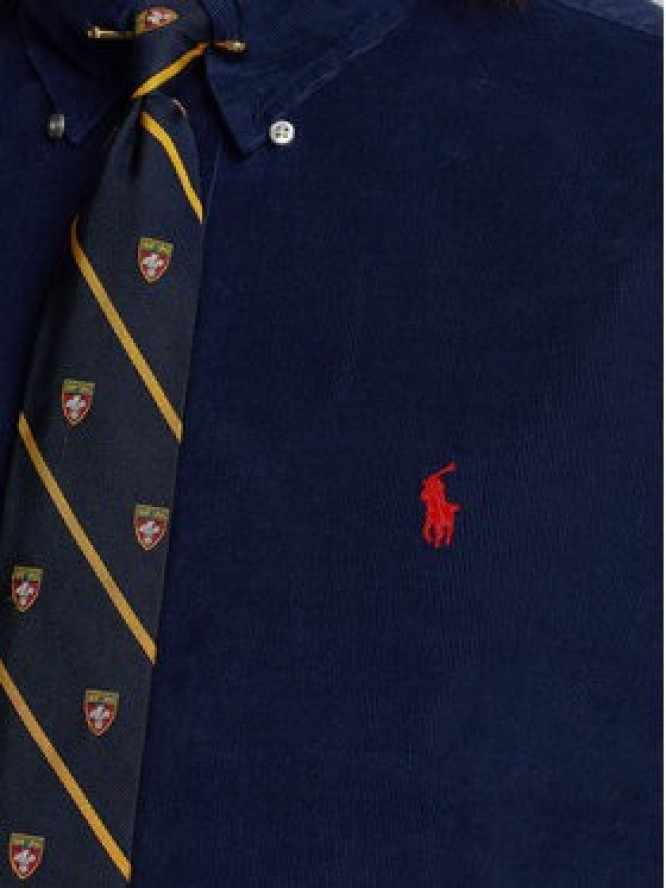 Polo Ralph Lauren Koszula 710818761011 Granatowy Slim Fit