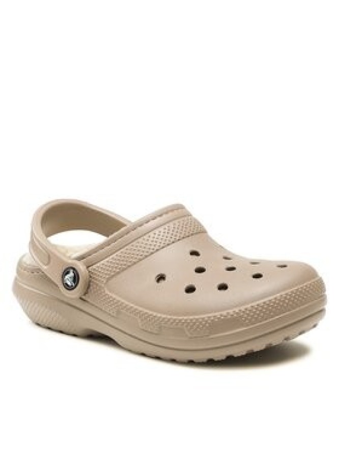 Crocs Klapki Crocs Classic Lined Clog 203591 Beżowy